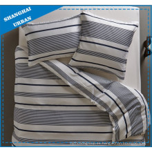 Urbano Indigo Stripe funda de edredón juego de cama